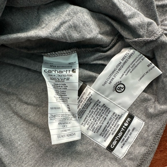 Carhartt Flame Resistant Force Loose Fit Lightweight Long Sleeve Graphic T-Shirt - Picture 4 of 4